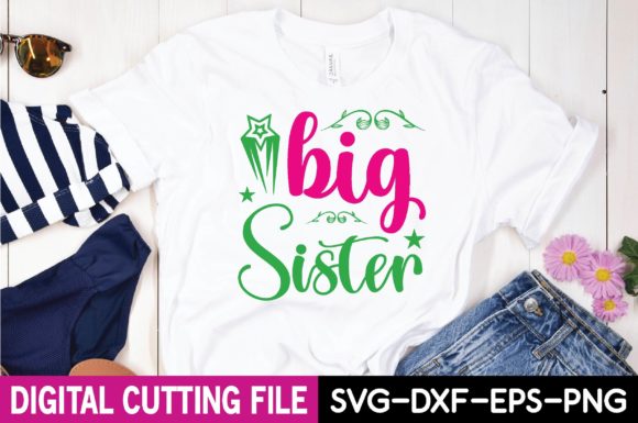 Big Sister Svg Review