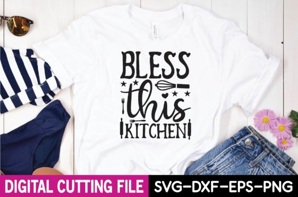 Bless This Kitchen Svg