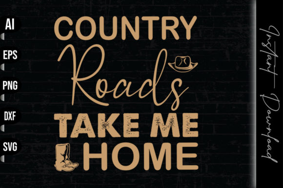 Country Roads Take Me Home Country Music Embroidery Review
