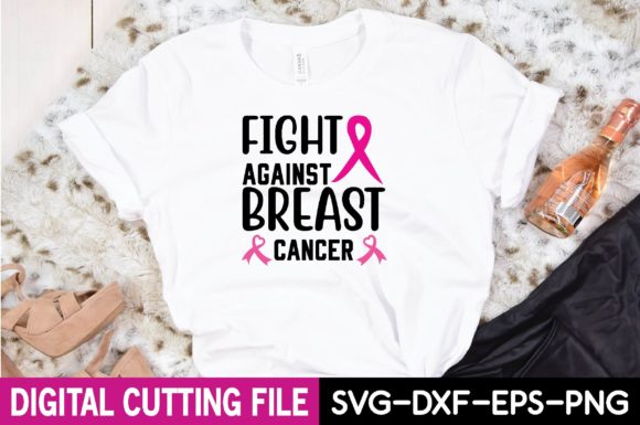 Fight Against Breast Cancer Svg