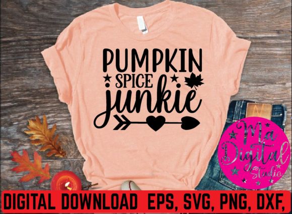 Pumpkin Spice Junkie Svg